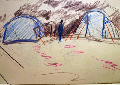 Olivia Irvine, Camp, Drawing