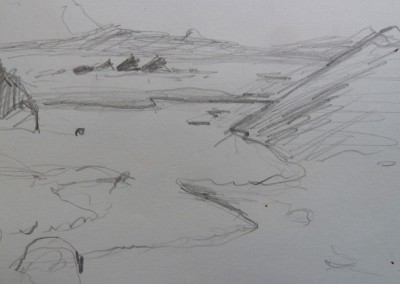 Olivia Irvine, Glacier, Drawing