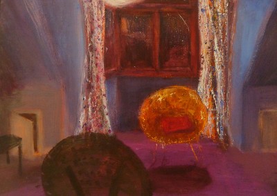 Olivia Irvine, Peter never Lived Here, oil and egg tempera on canvas, 2011, 26 X 33cm