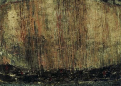 Olivia Irvine, Rain, oil on canvas, 1989, 165 x 165cm