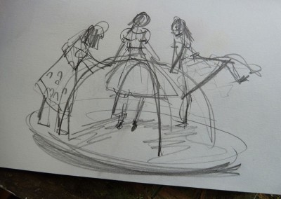 Olivia Irvine, Roundabout, Drawing
