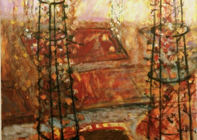 Olivia Irvine, Sigh For Sigh, oil on canvas, 1988, 155 x 155cm