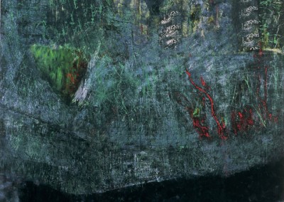 Olivia Irvine, The River Lies, oil on canvas, 1993, 170 x 190cm