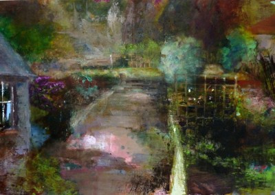 Olivia Irvine, Up the Garden Path, Drawing