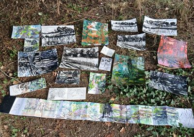 Some sketches on the ground